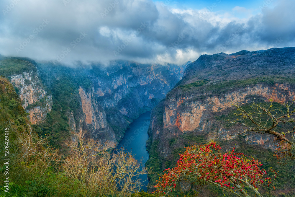 Canyon del Sumidero National Park. Chiapas, Mexico.