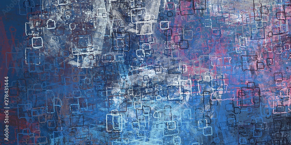 Obraz premium Poster oil painting element. 2d illustration. Texture backdrop.
