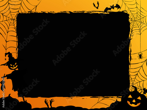 Halloween frame