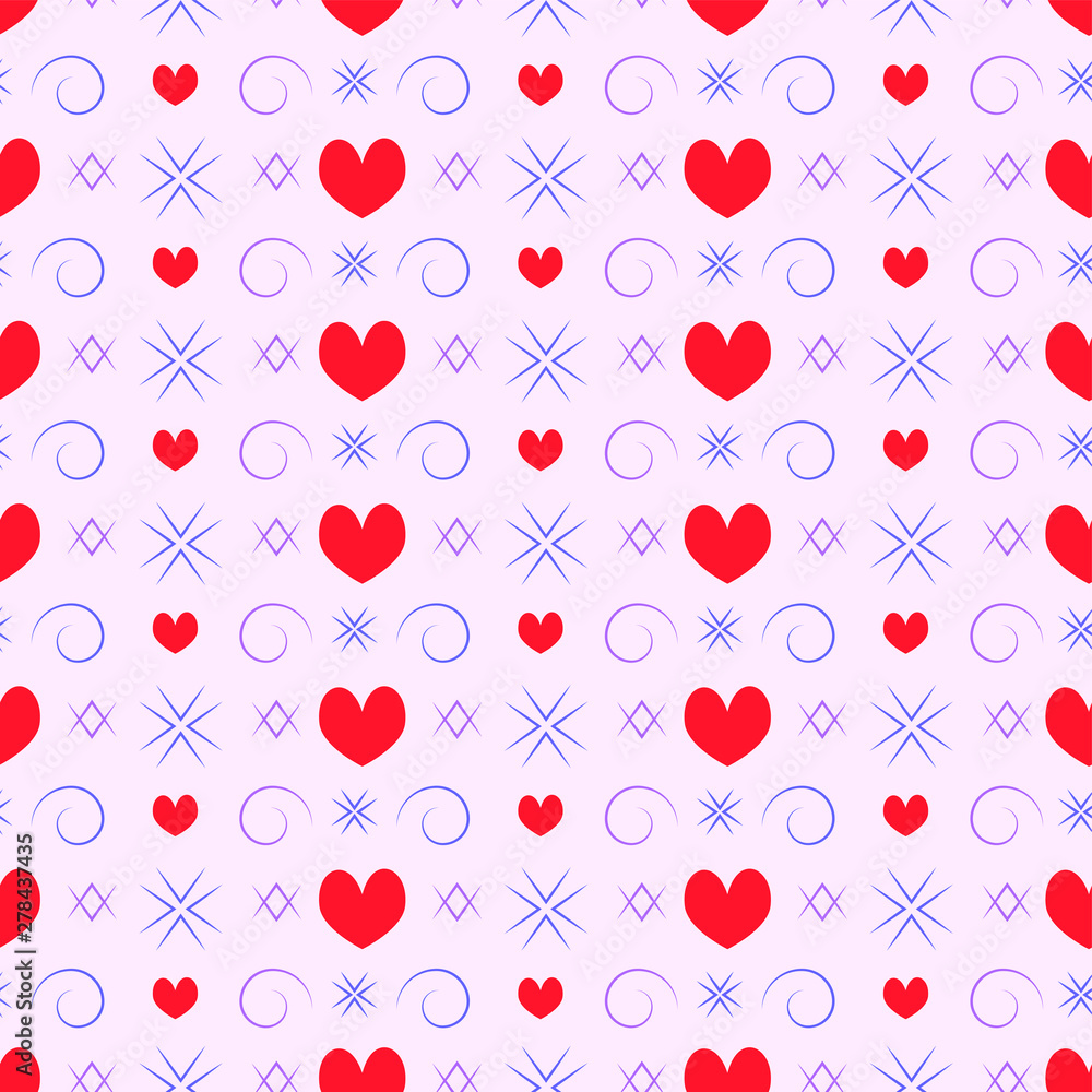 EPS 10 vector. Cute seamless pattern, good print for textile.