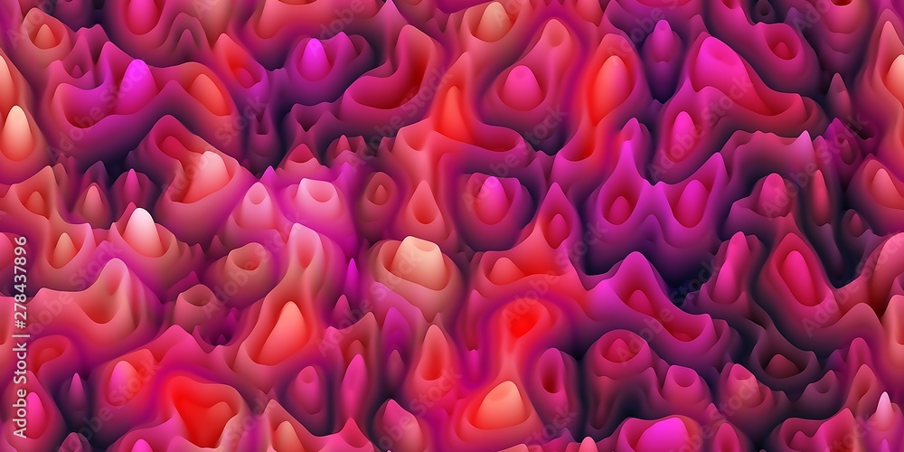 Smooth waxy spikes like melted wax or coral or organic surfac Smooth waxy spikes like melted wax or coral or organic surfac