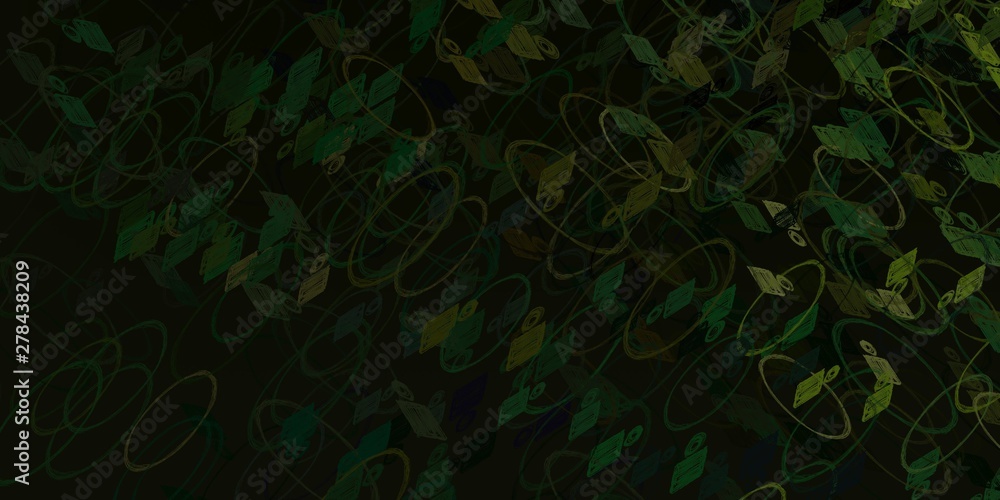 Crazy sketch random pattern. Creative chaos and variety. Modern art drawing painting. 2d illustration. Digital texture wallpaper. Artistic sketch draw backdrop material. 