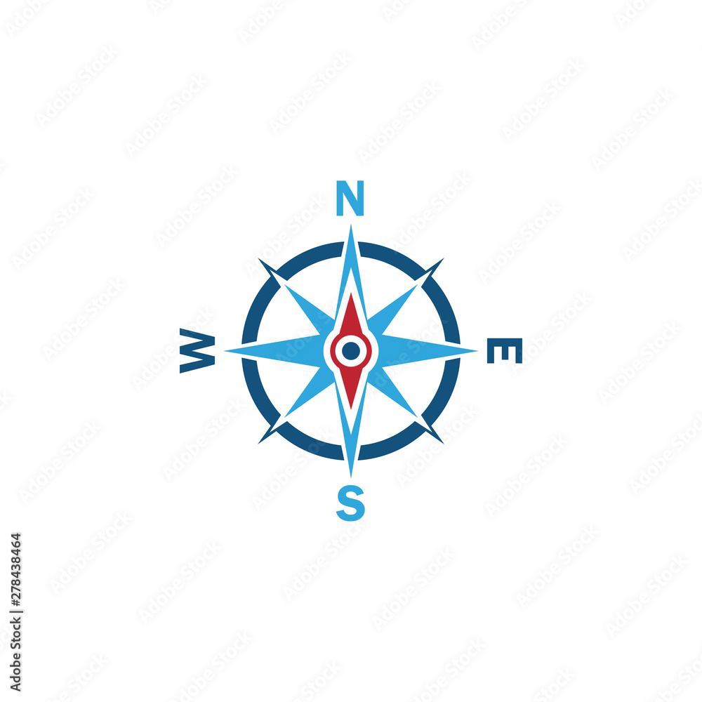 Compass Logo Template vector icon illustration design Compass Logo Template vector icon illustration design