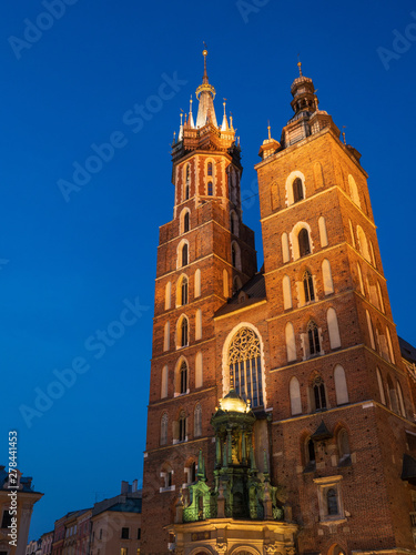 Basilica of Saint Mary in Krakow, Poland.