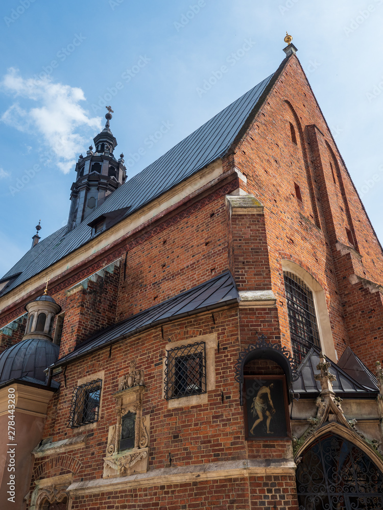 St. Barbara's Church in Krakow, Poland.
