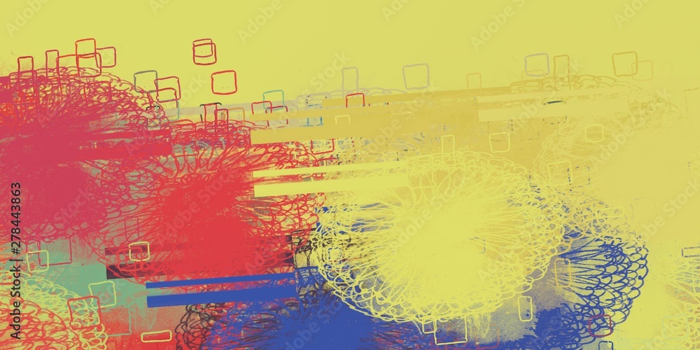 Obraz premium Canvas painting. Colorful background texture. 2d illustration. Texture backdrop.