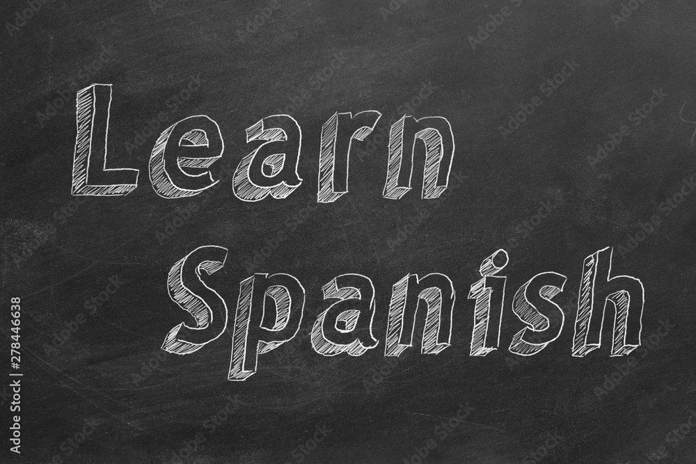 Obraz premium Learn Spanish