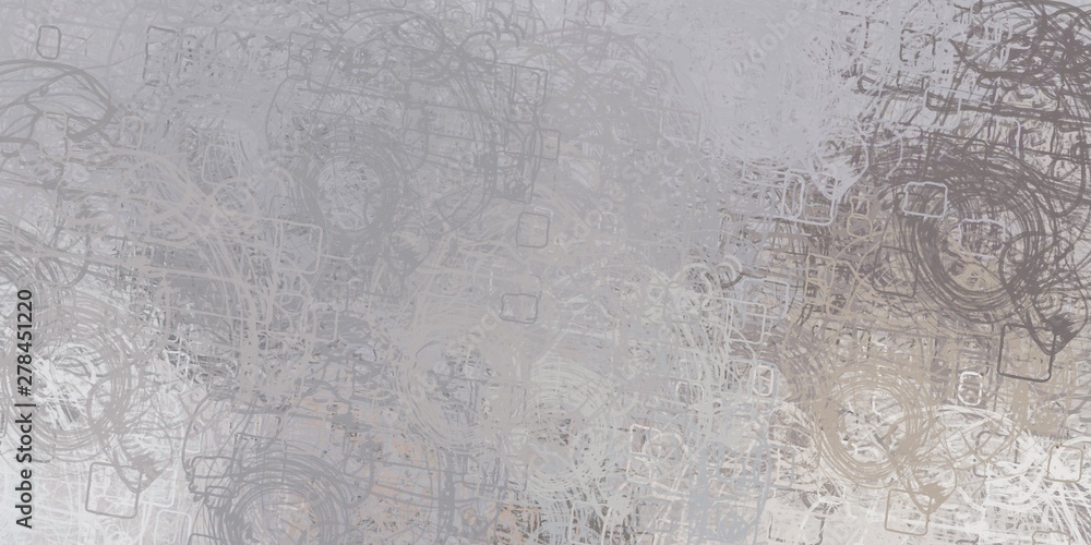 Obraz premium Crazy sketch random pattern. Creative chaos and variety. Modern art drawing painting. 2d illustration. Digital texture wallpaper. Artistic sketch draw backdrop material. 
