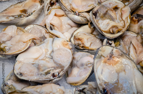 Seafood on Asian market
