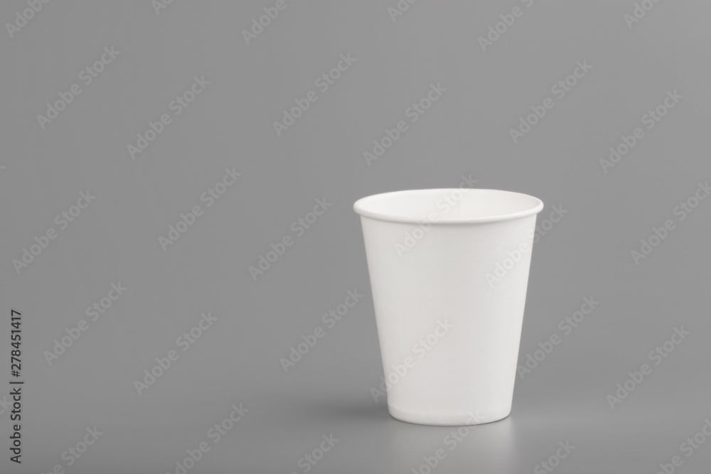 disposable empty white paper cup copyspace disposable empty white paper cup copyspace