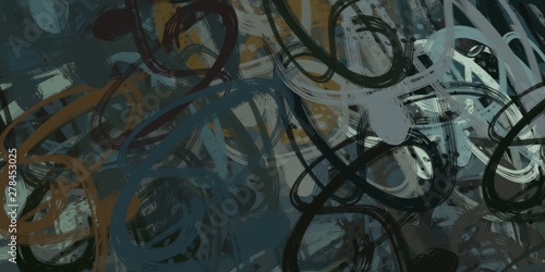 Art wallpaper. Digital canvas. 2d illustration. Texture backdrop painting.