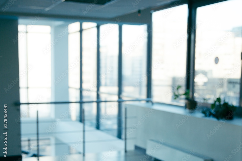 empty lobby in a modern business center. empty lobby in a modern business center.