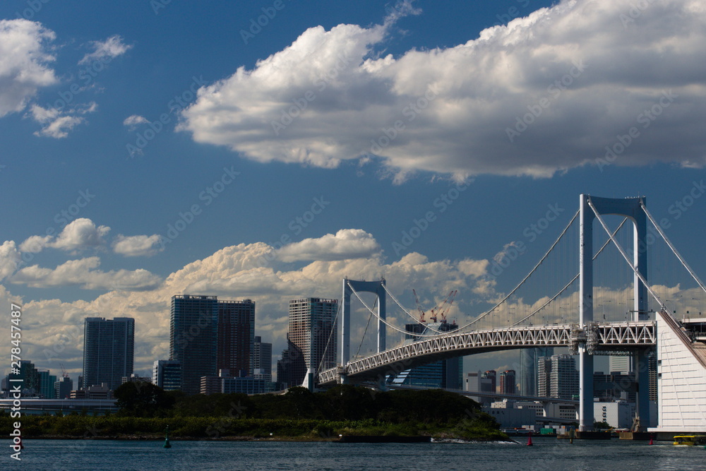 bridge at dusk