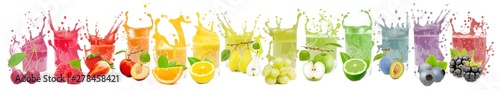 Fruit Drink Splash Collection