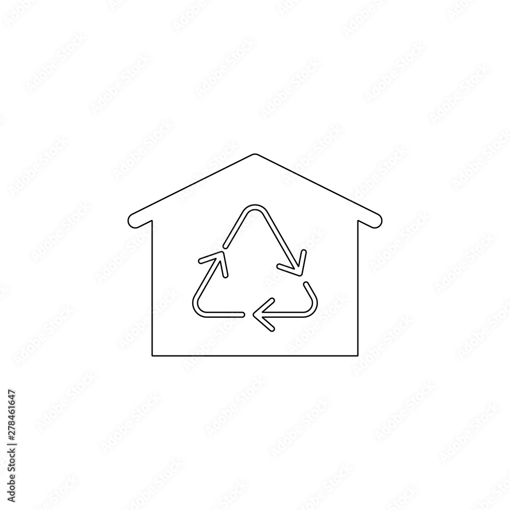 Processing processing icon. Element of energy for mobile concept and web apps icon. Outline, thin line icon for website design and development, app development