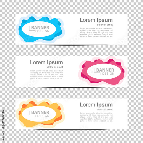 Banner background.Modern template design.Vector design Banner background.Header - landing page Web Design Elements.