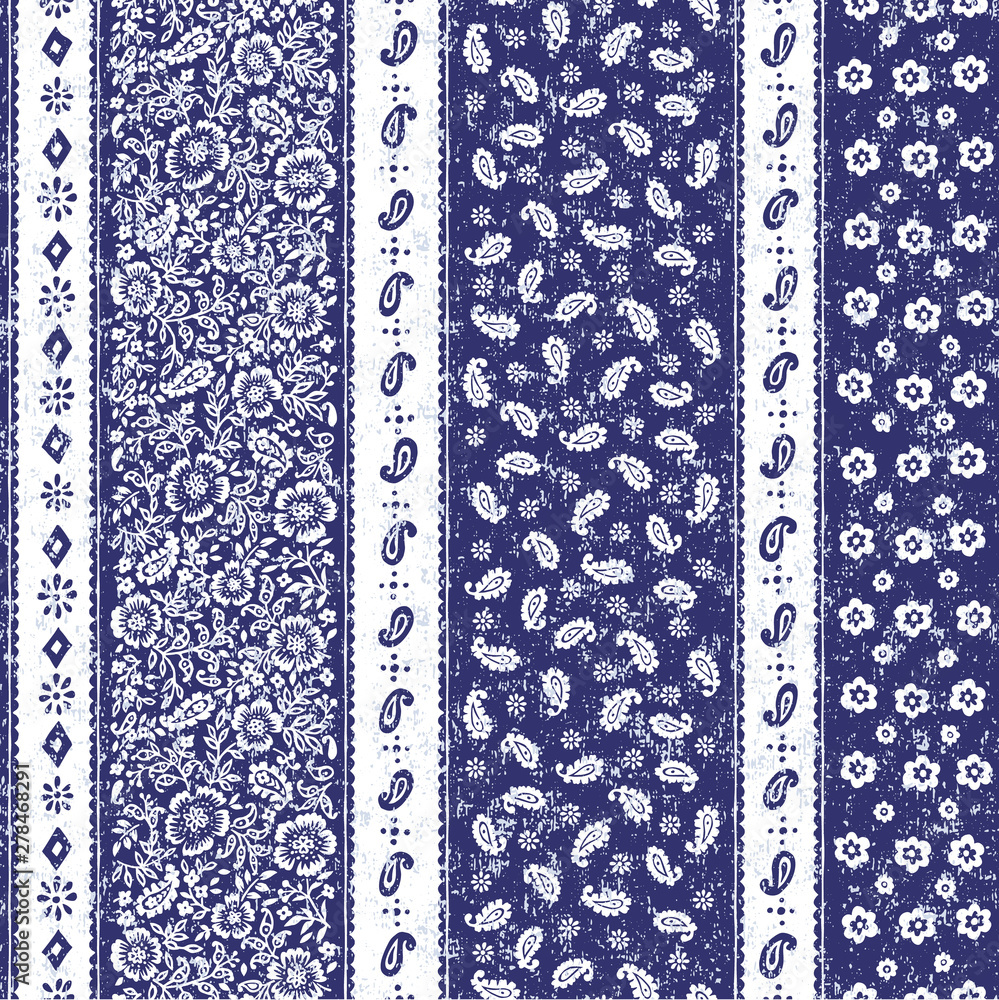The seamless chintz design that is beautiful at irregularity, The seamless chintz design that is beautiful at irregularity,