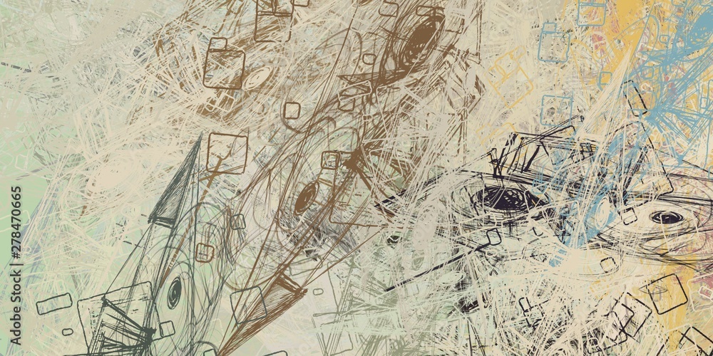 Crazy sketch random pattern. Chaos and variety. Modern art drawing painting. 2d illustration. Digital texture wallpaper. Artistic sketch draw backdrop material. Crazy sketch random pattern. Chaos and variety. Modern art drawing painting. 2d illustration. Digital texture wallpaper. Artistic sketch draw backdrop material.