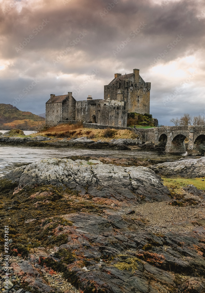 Eilean Donan Castle taken in highlands, Scotland