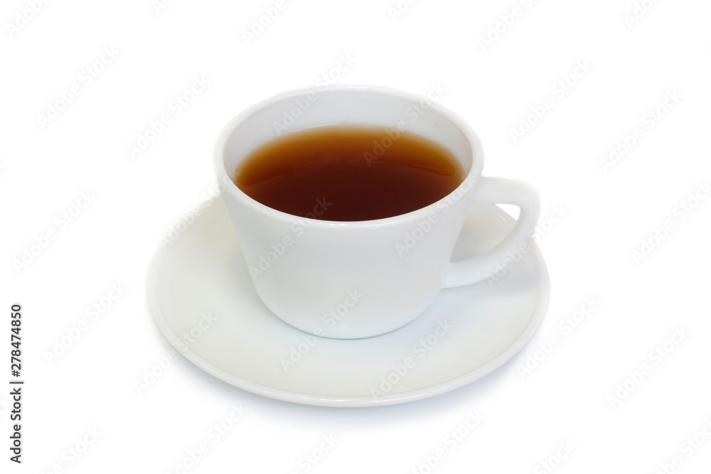 tea cup white isolated on white background tea cup white isolated on white background