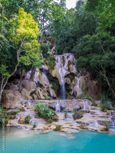 Kouang Si, beautiful water fall in Lao