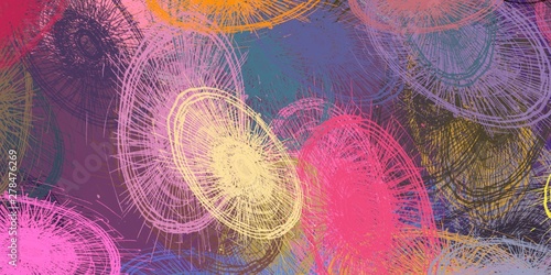 Abstract sketch random pattern. Chaos and variety. Modern art drawing painting. 2d illustration. Digital texture wallpaper. Artistic sketch draw backdrop material. 