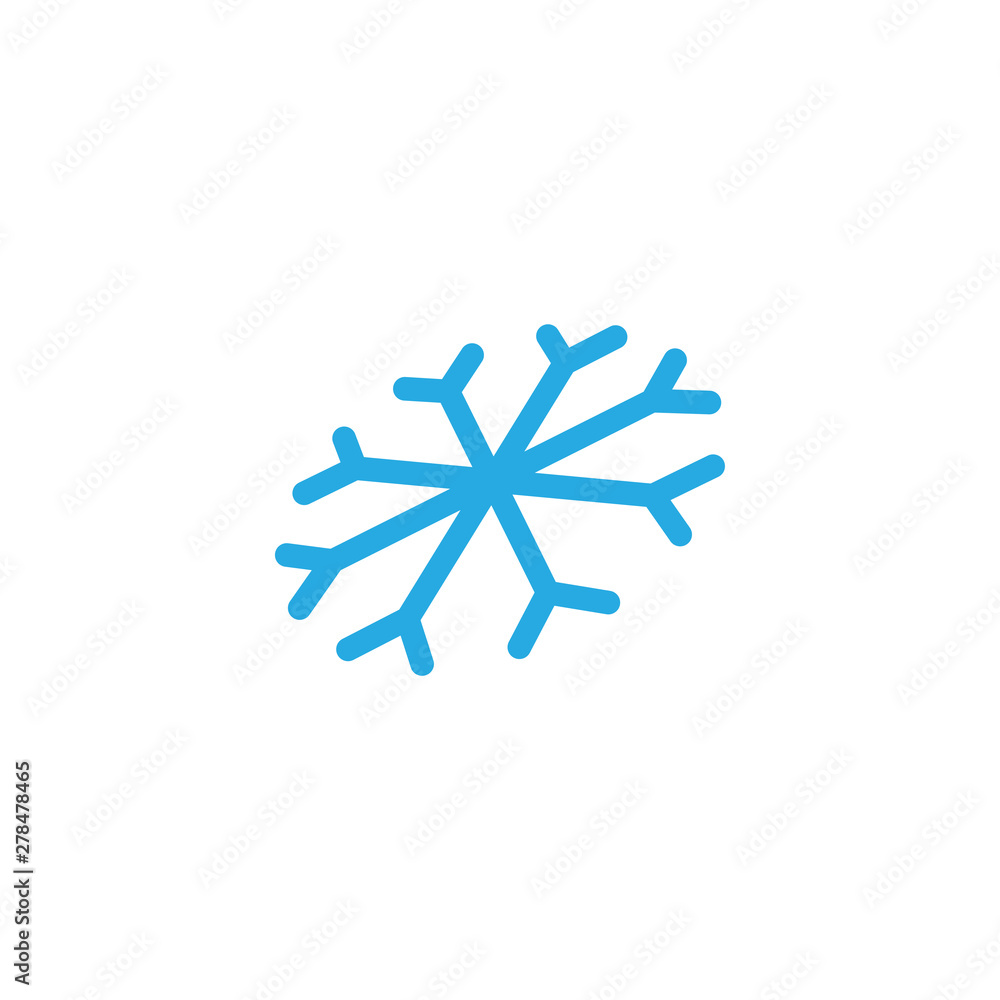 Snowflake icon graphic design template illustration Snowflake icon graphic design template illustration
