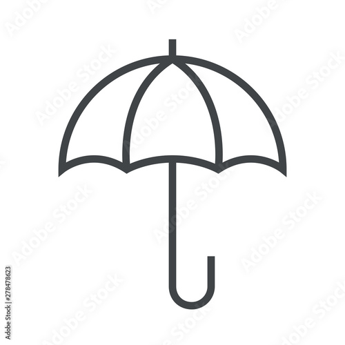 Line icon umbrella