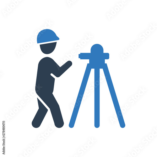 land surveyor icon