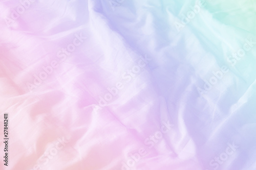 Soft abstract colorful spectrum filter of fabric blanket