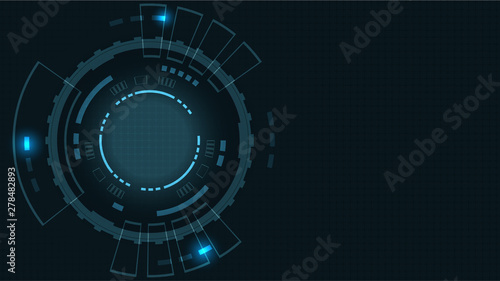 Abstract Digital background.Business growth transformation to digital and Successful financial technology.