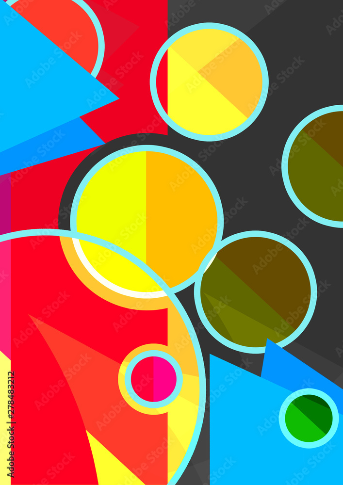 abstract background with circles abstract background with circles