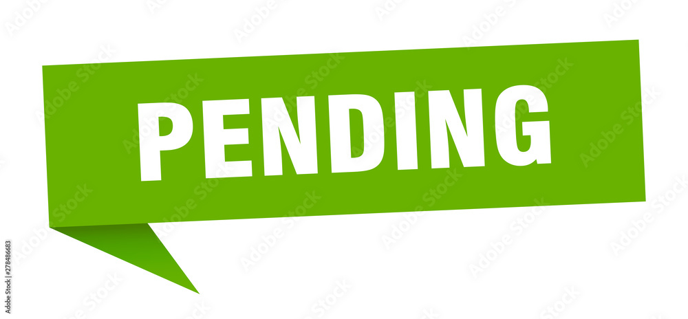 pending pending