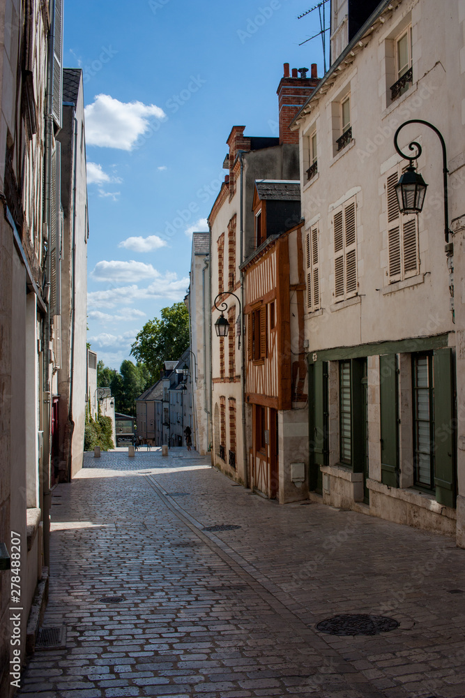 Quaint Orléans, France Street