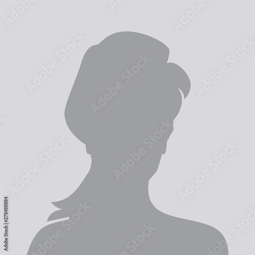 Person gray photo placeholder woman