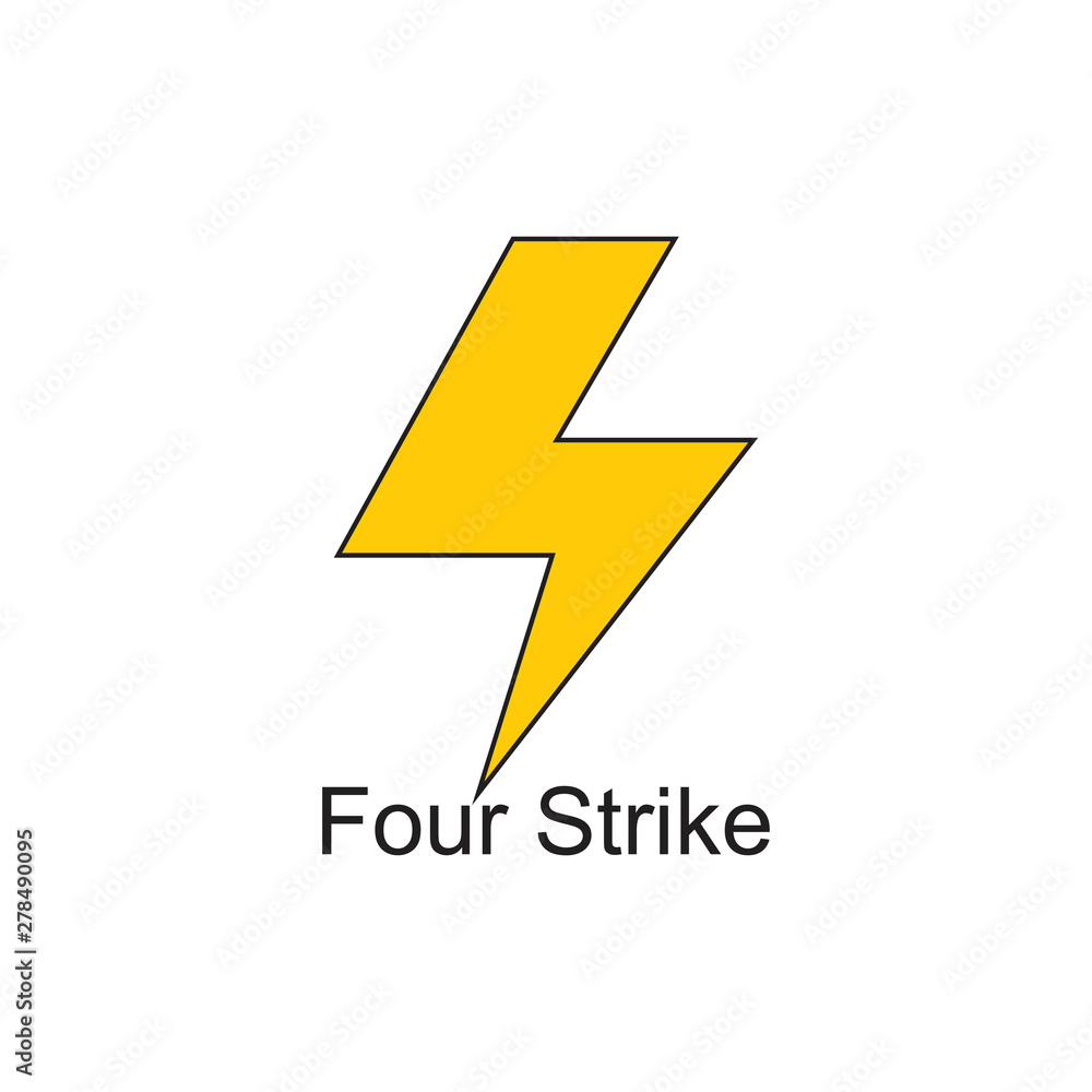 letter s thunder shape geometric logo vector letter s thunder shape geometric logo vector