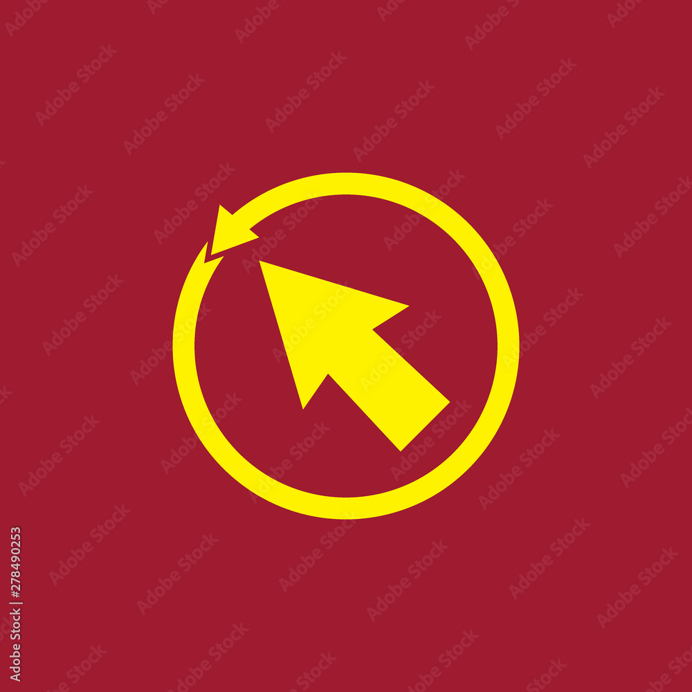 circle arrow curves rotation decoration logo vector circle arrow curves rotation decoration logo vector