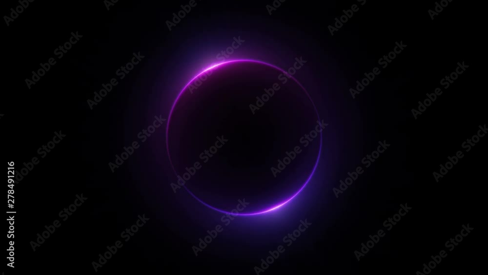 Template for text : Neon pink glowing glare circle with rays. Bright light lines rotation. Isolated frame. Black background. 4k Template for text : Neon pink glowing glare circle with rays. Bright light lines rotation. Isolated frame. Black background. 4k