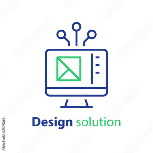 Web interface, design solution, prototyping concept, engineering and development