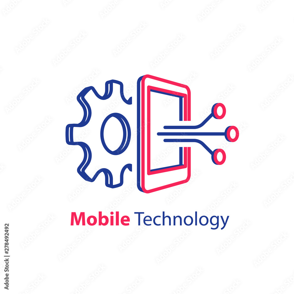 Software development, mobile technology concept, smartphone innovation Software development, mobile technology concept, smartphone innovation