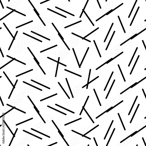 Geometric Lines Seamless Pattern, Line Seamless Pattern