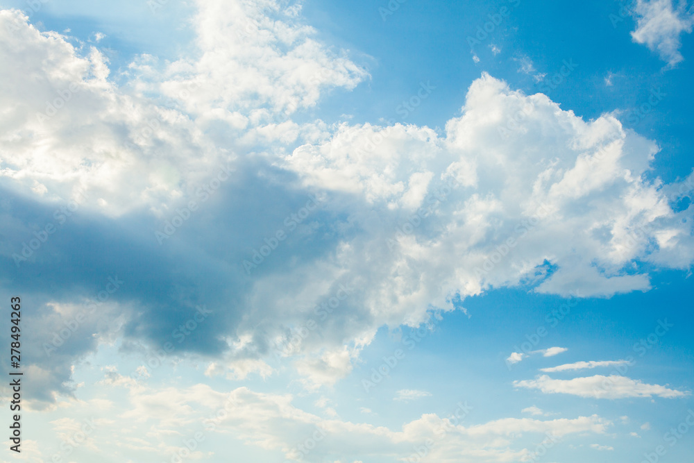 Blue sky with clouds Blue sky with clouds