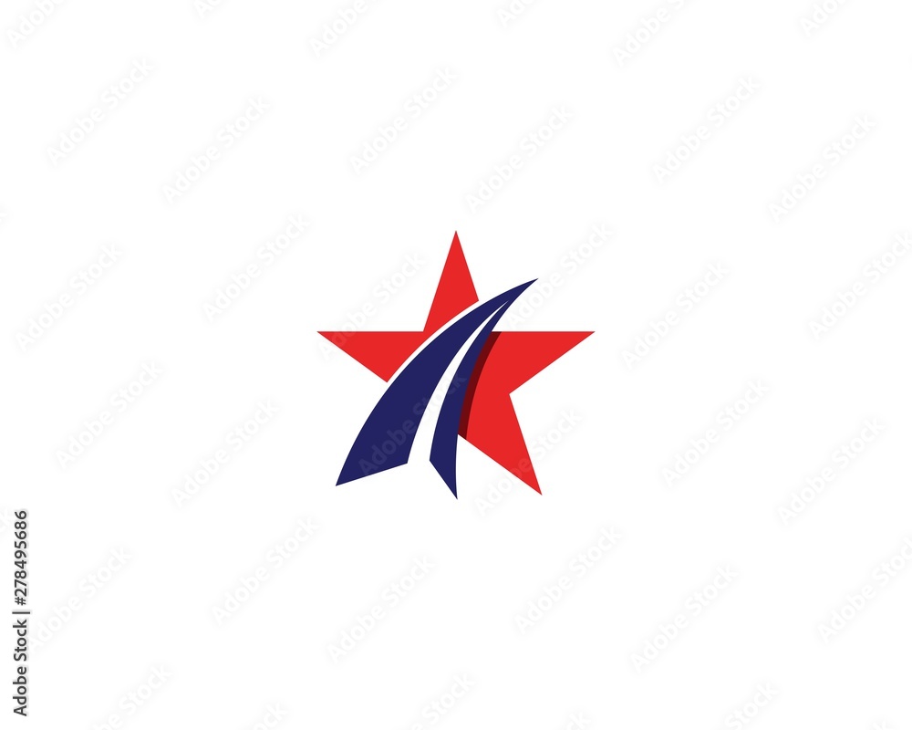 Star Logo Template vector icon illustration design Star Logo Template vector icon illustration design
