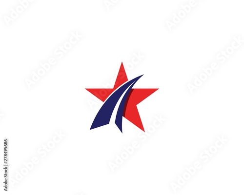 Free Download Star Logo Template vector icon illustration design - GFXLoad