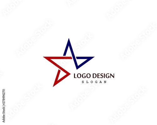 Free Download Star Logo Template vector icon illustration design - GFXLoad