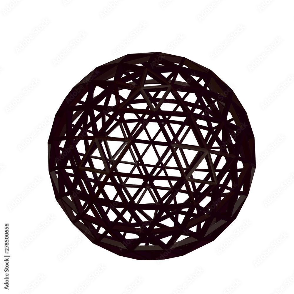 Abstract sphere wireframe. 3d Vector illustration. Abstract sphere wireframe. 3d Vector illustration.