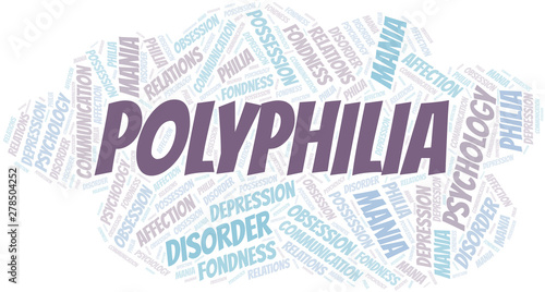 Polyphilia word cloud. Type of Philia.