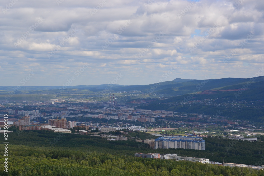 Naklejka premium город