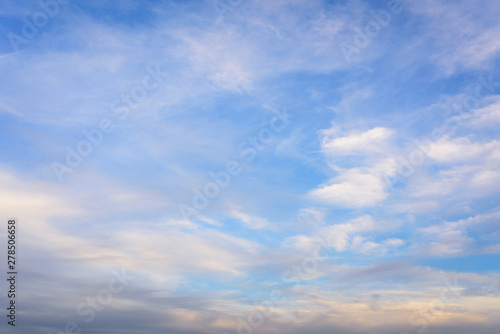 blue sky with cloud © tuiafalken