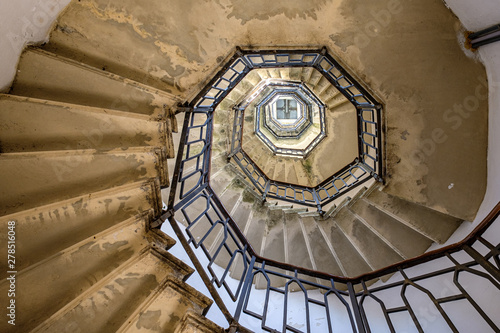 Scale del faro di Brunate, Como photo